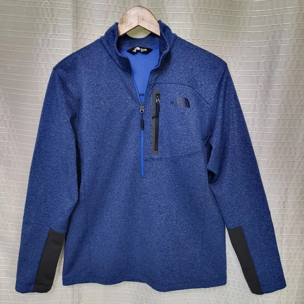 The North Face Canyonlands 1/2 Zip Monster Blue Heather Men's M